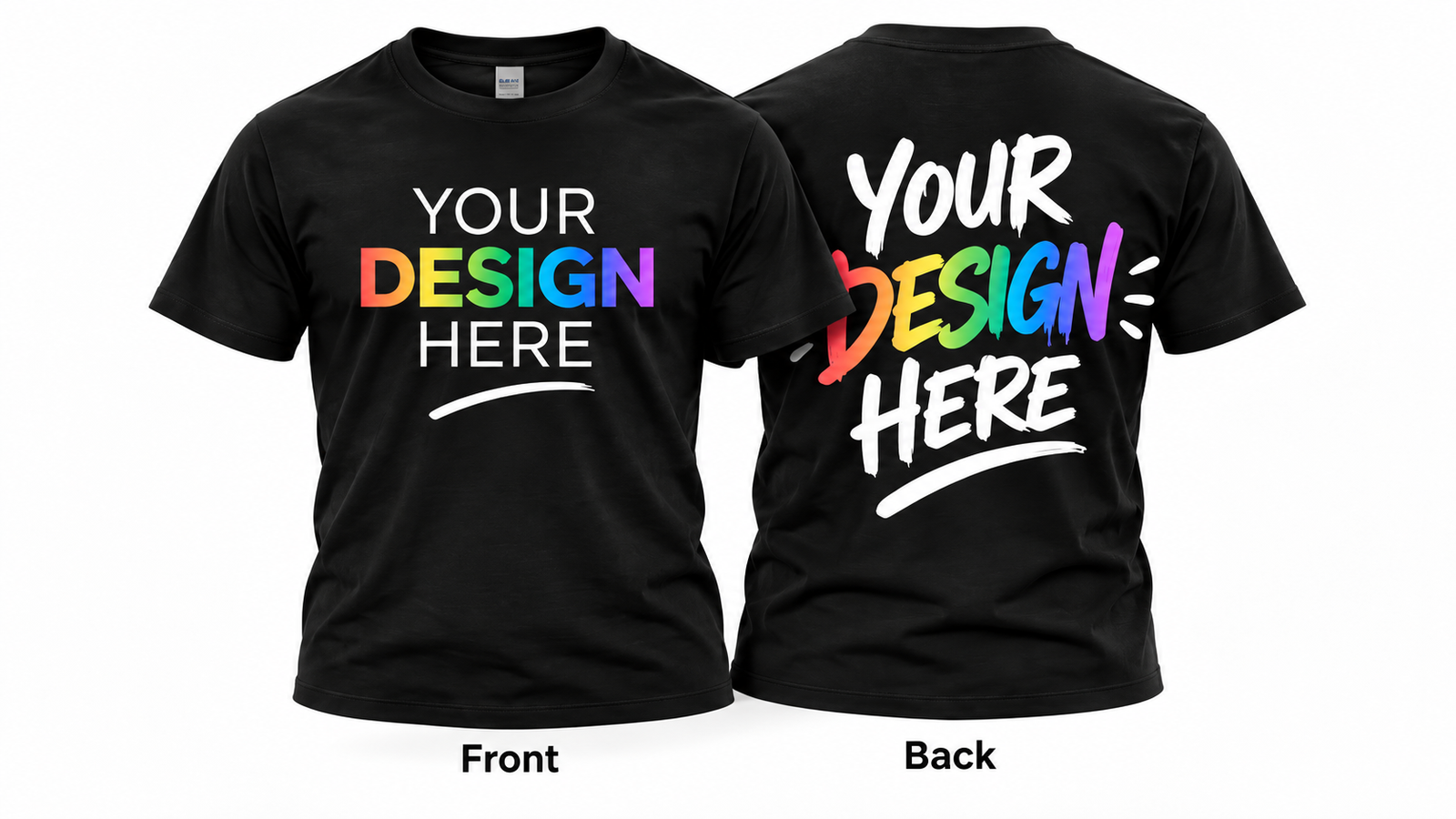 Front and back customizable NUROSTARS T-shirt