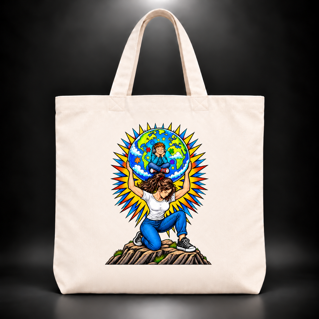 World Mom NUROSTARS tote bag