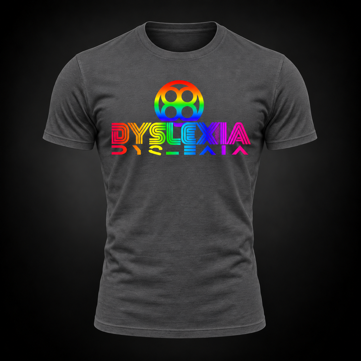 Dyslexia - Charcoal Grey