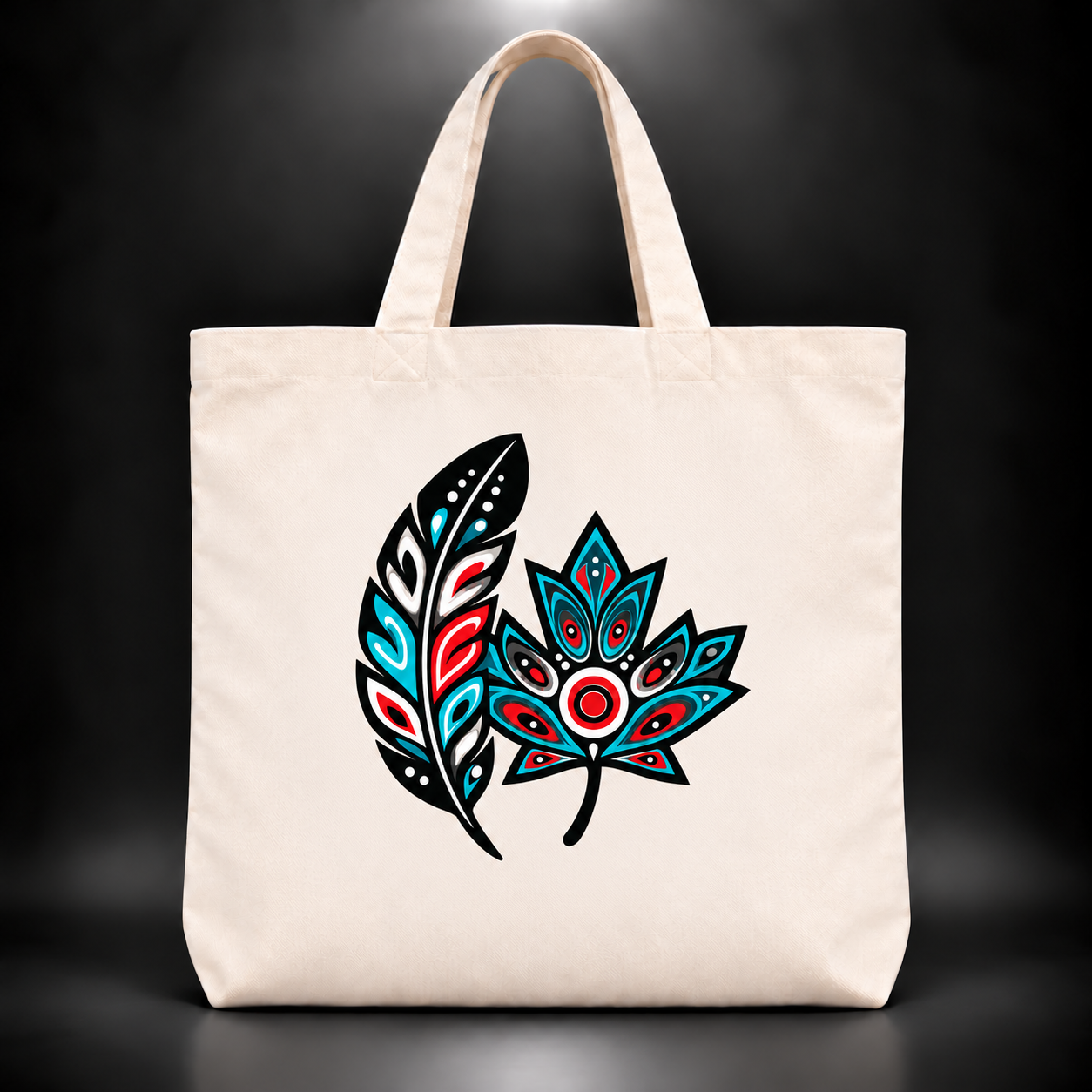 Feather Maple NUROSTARS tote bag