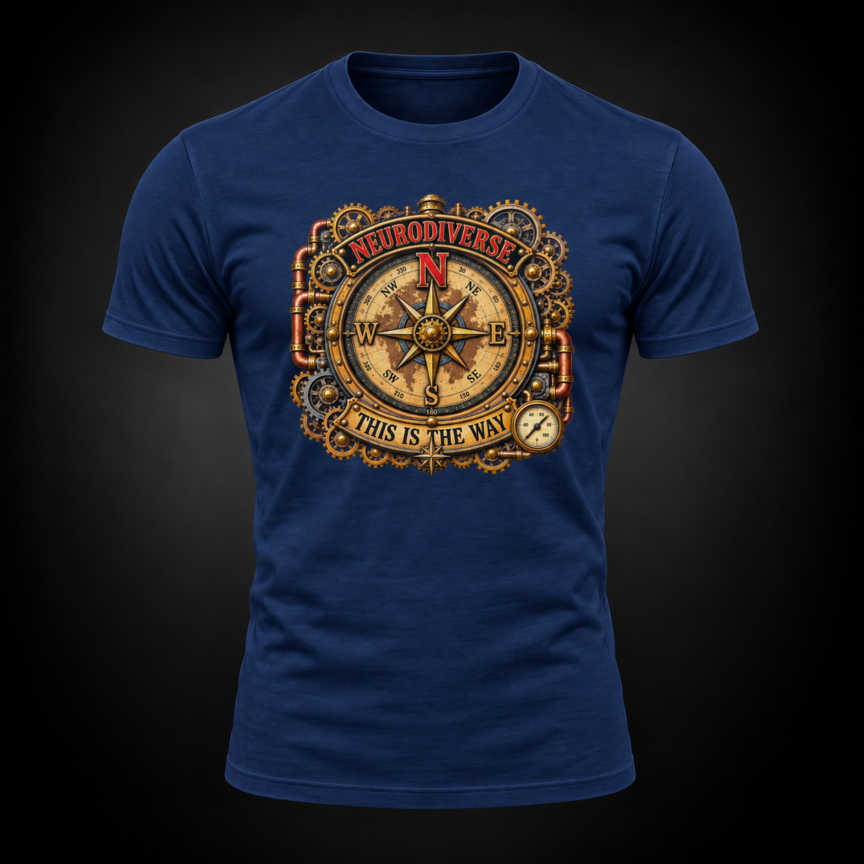 Neurodiverse Compass - Navy