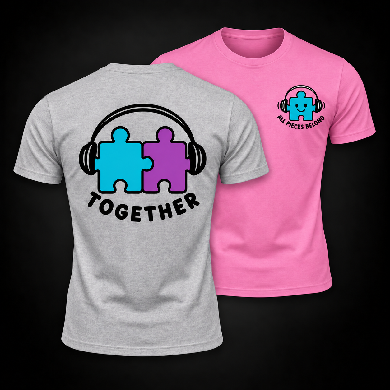 Puzzle Piece - Sport Grey